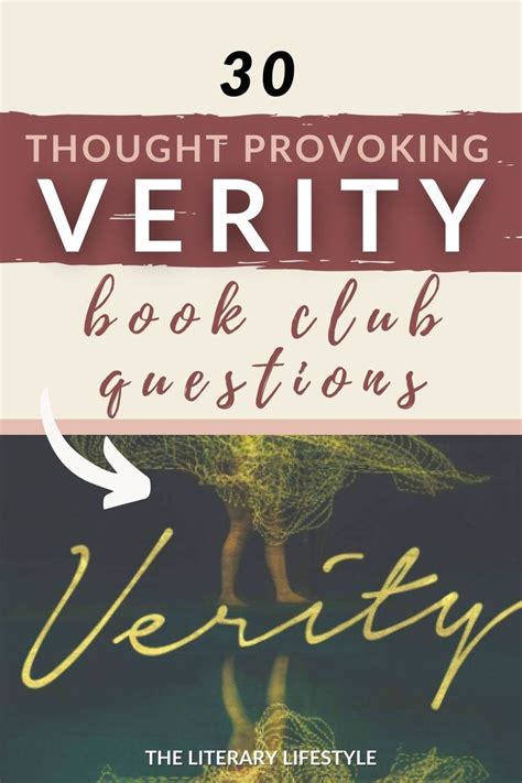 Verity Book Club Questions